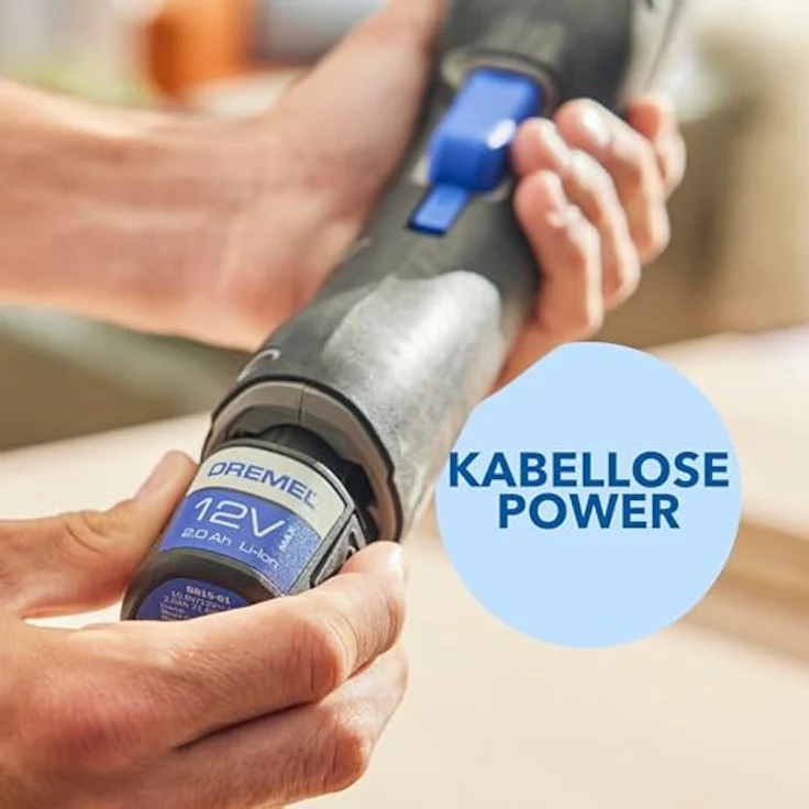 Dremel MM12V-S1 F013CM12JA, Akku-Multifunktionswerkzeug mit bürstenlosem Motor, ideal zum Schneiden, Schleifen und Schaben – Bild 8