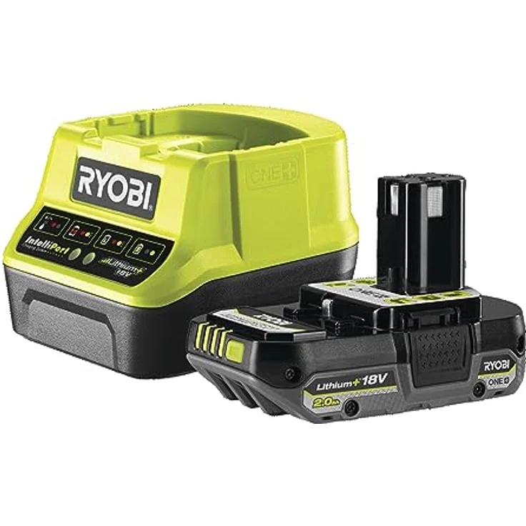 Ryobi ONE+ RCK182G-220S Akku-Maschinen-Set mit Bohrschrauber und Schlagschrauber 18 V, inkl. 2x 2,0 Ah Akkus, Schnellladegerät und Werkzeugtasche – Bild 4