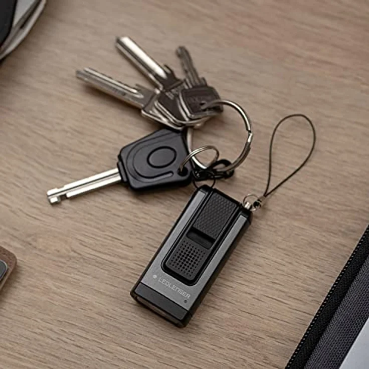 Ledlenser K6R Safety wiederaufladbare Mini Taschenlampe grau-schwarz Die kompakt – Bild 8