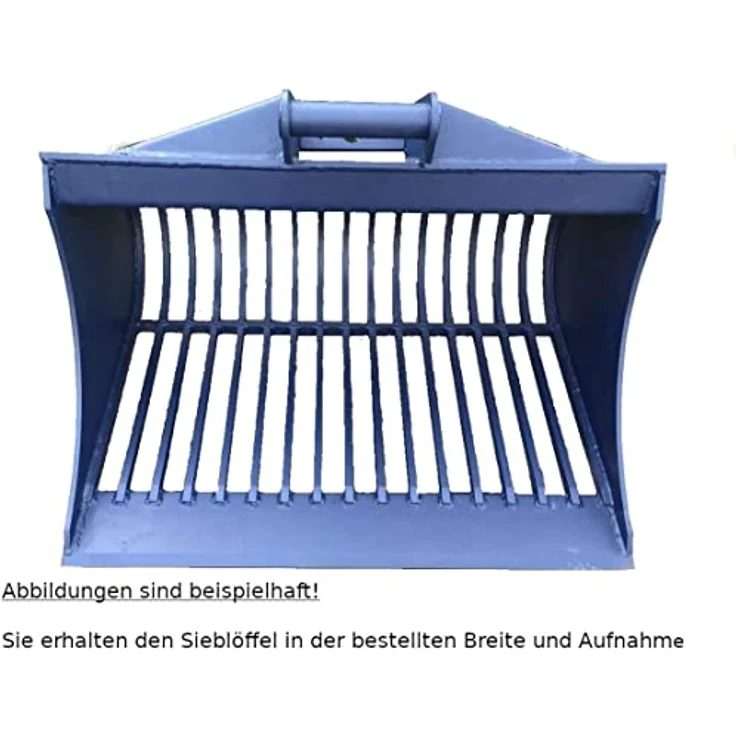 SRM Design Grobsiebschaufel MS01 120 cm, Steinschaufel mit Siebfunktion, robust und stabil – Bild 2
