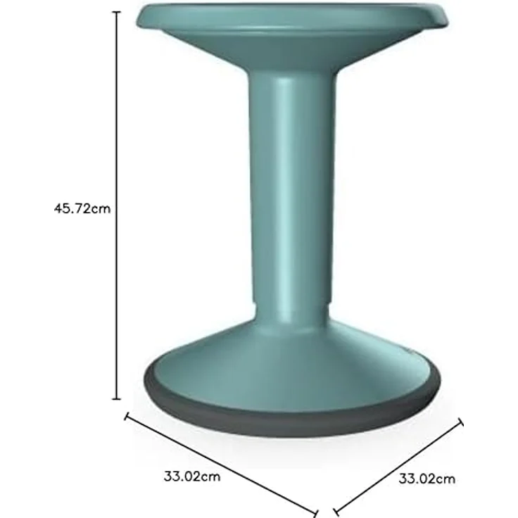 Hocker UP | Höhenverstellbar 450-630 mm | Lachsorange – Bild 4