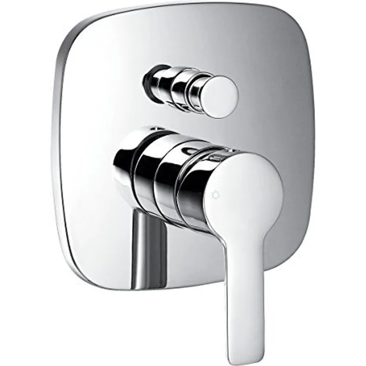 Stilform Soho 2.0 Unterputz Dusch Armatur mit Umsteller Fertigmontageset Brausemischer Badarmatur, Hochwertige Armatur in massiver Komplettausführung, inkl. Unterputz-Einbaukörper, Massive schwere Ausführung (Markenkartusche Sedal), Premiumprodukt