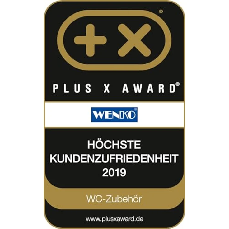 Wenko WC-Sitz Kos Easy Close, Thermoplast, schwarz, mit 1-Knopf Fix-Clip und Absenkautomatik – Bild 9