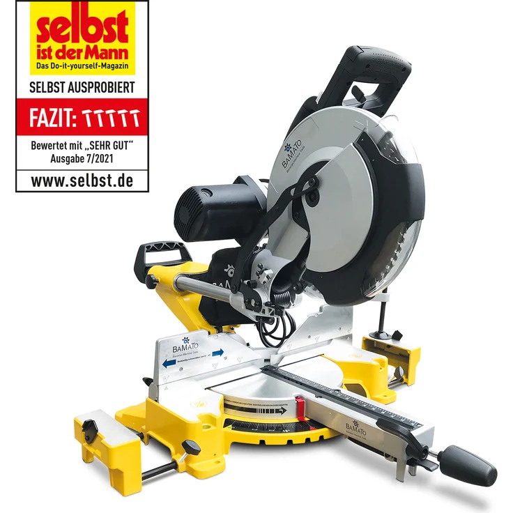 BAMATO Zug- Kapp- und Gehrungssäge KP-305 – Bild 1
