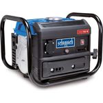 Scheppach Benzin Stromerzeuger SG1000 2-Takt Generator Notstromaggregat max.700W 1 x 230 V 4 l 63 ccm luftgekühlt Seilzugstart Dauerleistung 0,65 kW