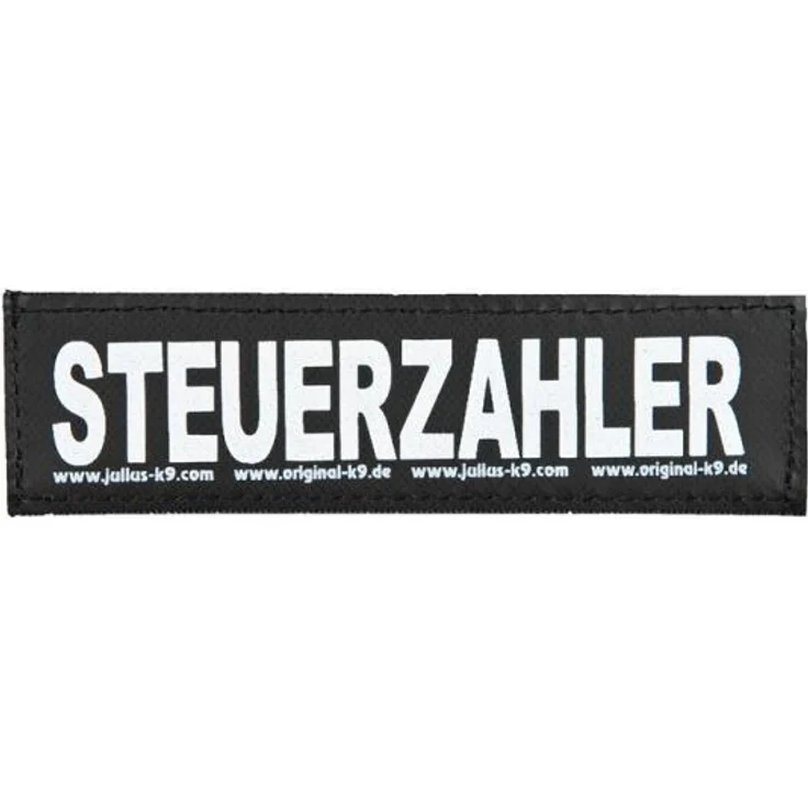 Julius-K9® Klettsticker Größe XS bis L S STEUERZAHLER – Bild 1