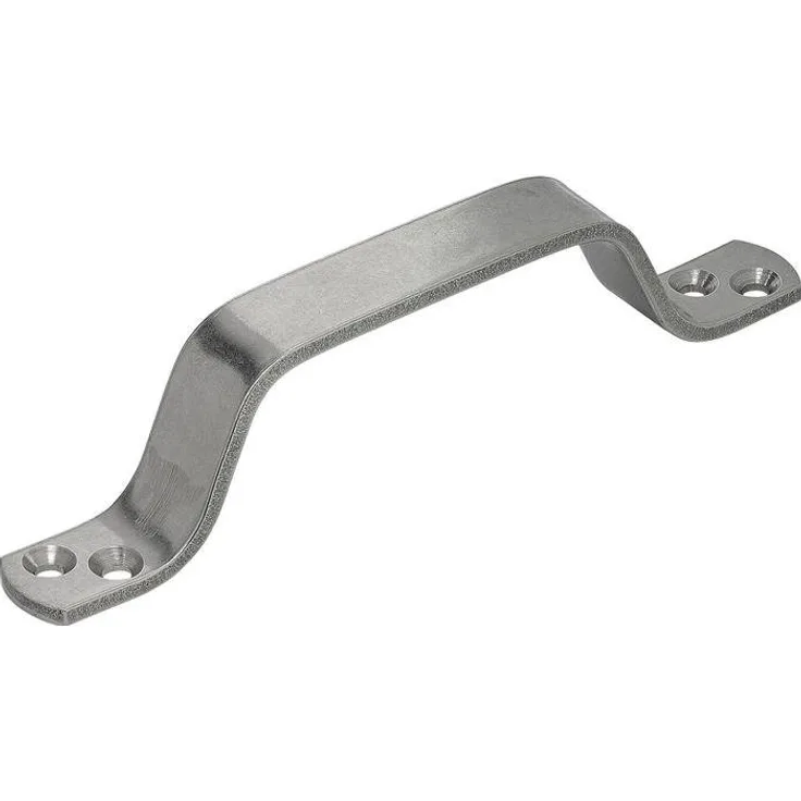 Vormann Türgriff Handgriff Länge 160 mm Breite 20 mm Edelstahl Anzahl Löcher 4, RF Edelstahl V2A, Loch-Ø 4,5 mm, Stärke 4 mm - Preisvergleich