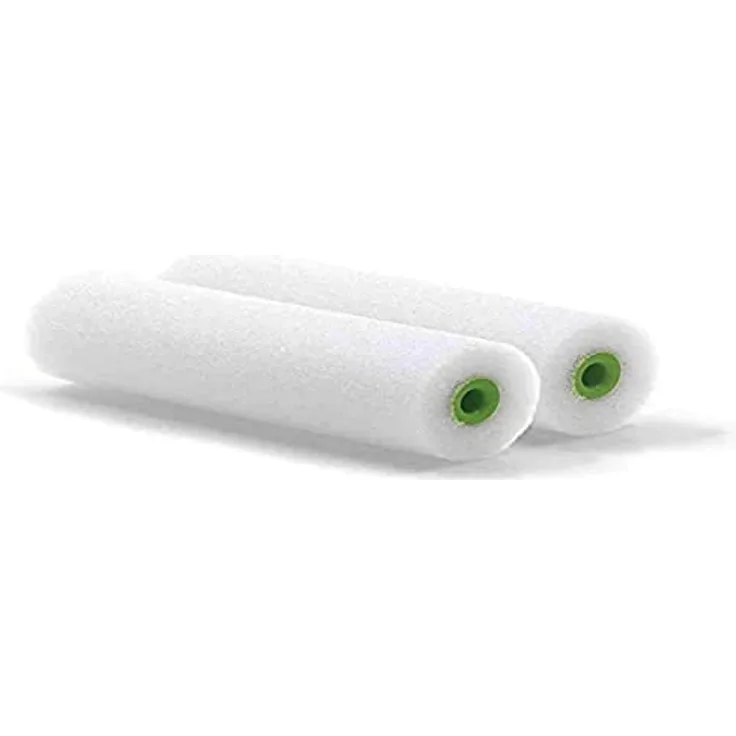 Nölle 10705101 Lackierwalze aus Schaunmstoff fein, 10 cm, 2 Stück