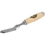 Stechbeitel gekröpft mit spitzer Schneide Weißbuchenheft,