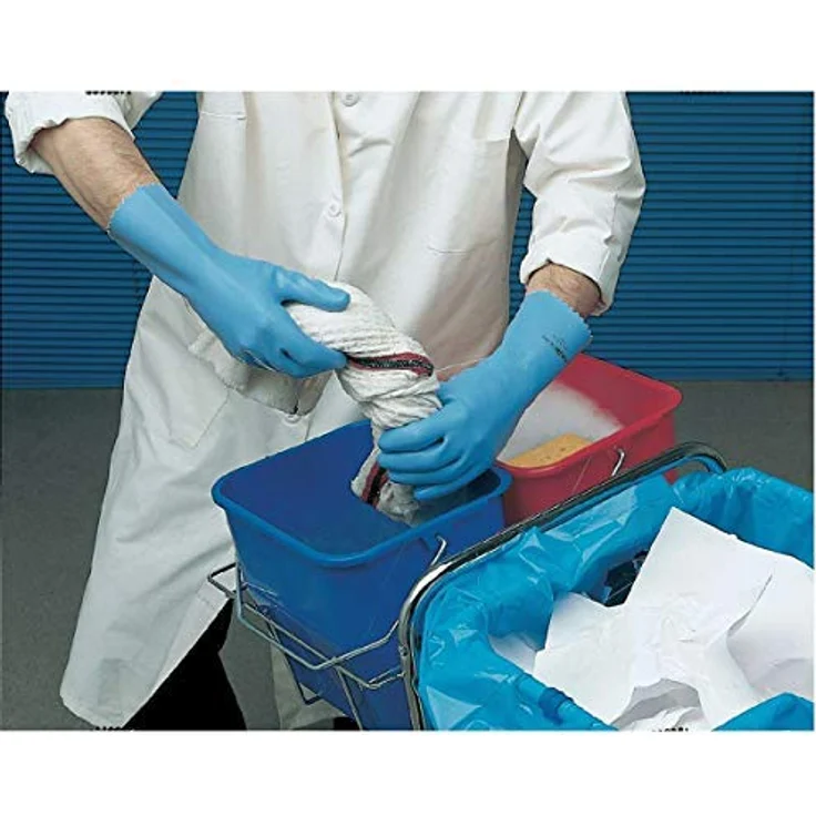 MAPA Handschuh Jersette 300 Gr. 8 blau (Inh.5 Paar) – Bild 7