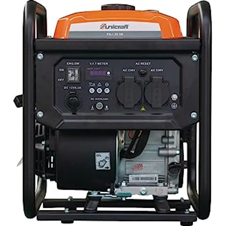 Unicraft Inverter-Stromerzeuger PG-I 35 SR, lautloser Generator mit reiner Sinuswelle und ECO-Modus – Bild 4