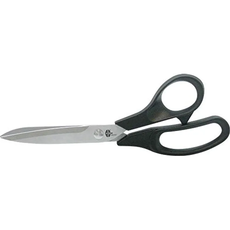 Heinz Hesse Arbeitsschere Gesamt-L.255mm, INOX-Klinge mit ergonomischen Polyamid-Griffen, 75mm Schnittlänge, 84g