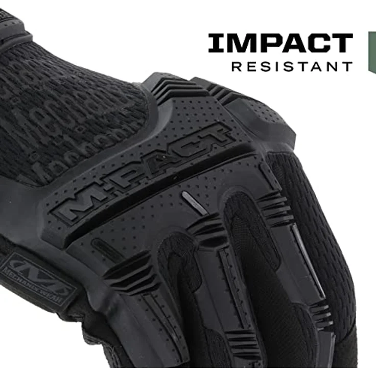 Mechanix Wear M-pact® Covert Einsatzhandschuhe mit Stoßschutz, Schwarz, XXL EU - Touchscreen-fähiges Kunstleder, Aufprallschutz, Maschinenwaschbar – Bild 3