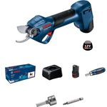 Bosch Professional Akku-Astschere »GGP 12V-25« Complete Kit, mit 2 x 3.0Ah Lithium-Ionen Akku, Schnittbreite 2,5 cm, Gewicht 0,84 kg