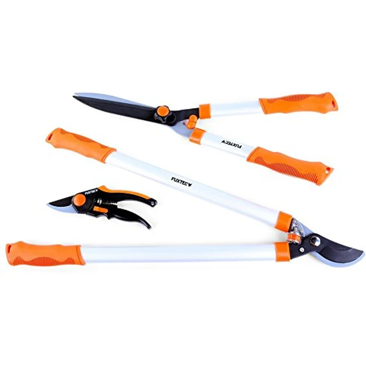 FUXTEC Gartenscheren Premium 3er Set mittelgroß – Bild 3