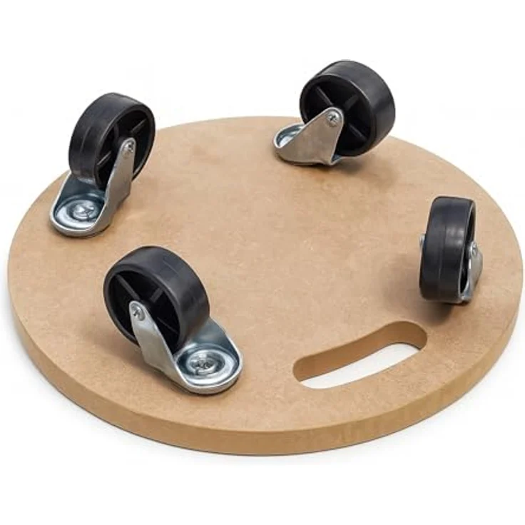 Transportroller Möbelroller Rollbrett Möbelhund Umzugshilfe MDF 380 mm 250 kg – Bild 5