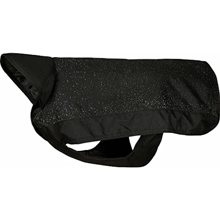 Horse Guard reflektierender Hundemantel - schwarz - 80 cm