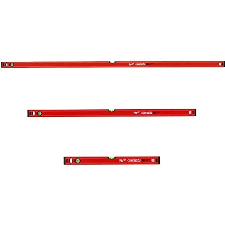 Milwaukee Wasserwaagen-Set Slim 3-tlg. 180 cm + 120 cm + 60 cm – Bild 3