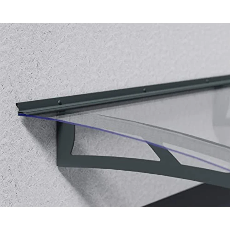 Palram Vordach Aquila 3000 anthrazit, 302,5 x 91,5 x 17,5 cm (BxTxH)  – Bild 5