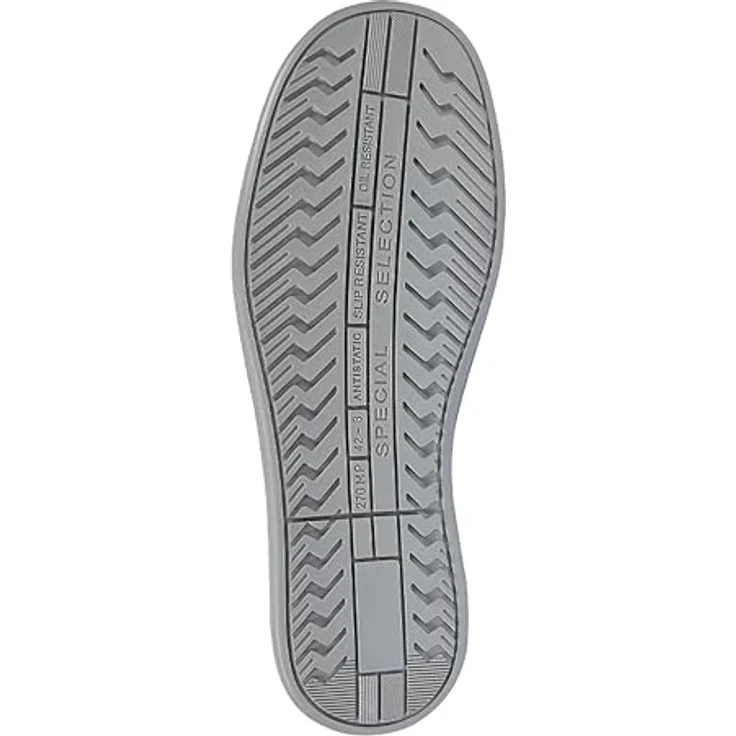 U-Power Sicherheitsschuh Halbschuh Trophy S1P SRC, Veloursleder und Canvas Extra-Strong, Größe 47, Polysoft Fußbett – Bild 6