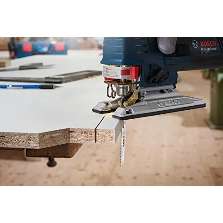 Bosch Professional 2607010904 Sägeblätter and Metall , 40 ? teiliges Stichsägeblatt Set , Setinhalt: T 244 144 D 101 B Clean Wood-T 121 AF Speed for Metal, grau – Bild 5