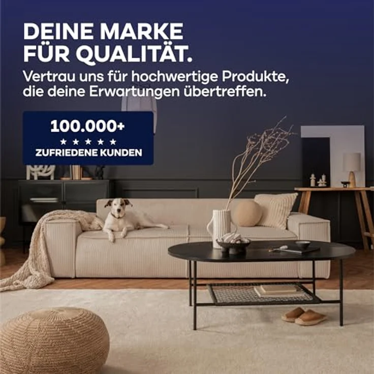 plid Wandfarbe Matte 2.5L, Hochdeckende, geruchsarme Innenfarbe für ca. 18 m², Farbton "Kaffegenuss" beige, schnelltrocknend, geeignet für verschiedene Untergründe – Bild 7