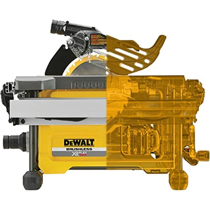 DeWALT Akku-Tischkreissäge, 54 V, Flexvolt, Ohne Ladegerät, 1 Stück, DCS7485N-XJ – Bild 4