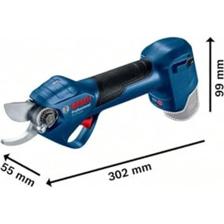 Bosch Professional System 12V: Akku-Pro-Astschere Pruner (max. Schnitttiefe in Holz (Äste) 25mm), integrierte LED-Anzeige, bürstenloser Motor, ergonomisches Design, 1 kg – Bild 2
