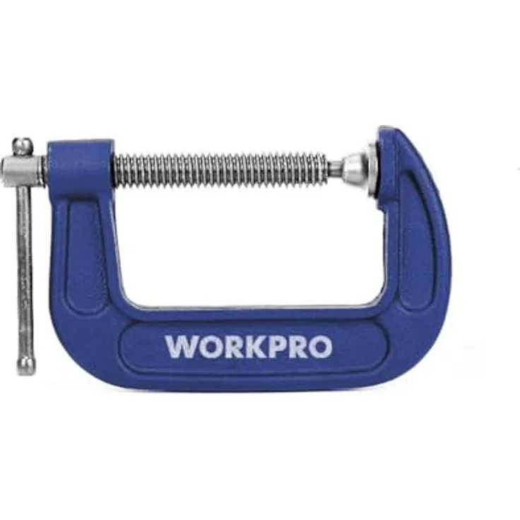 WorkPro Schraubzwinge, ideal für Holz- und Metallbearbeitung