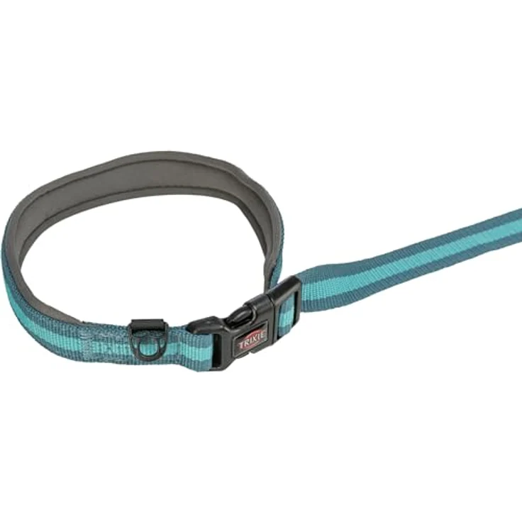 Trixie Joggingleine 1,33-1,80 m 20 mm, grau grün – Bild 2