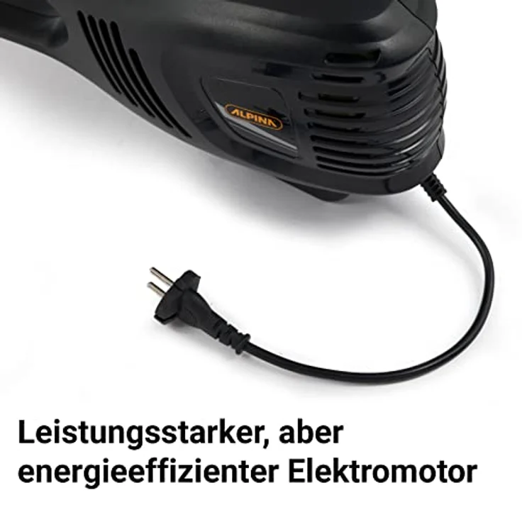 ALPINA Elektro-Motorsense ABR 1.0 EJ (1000 Watt, Arbeitbreite Faden 37 cm, 3-T-Messer 20 cm, Tap&Go Fadenspule) – Bild 4