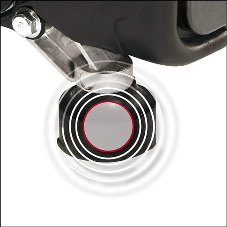 Einhell Stromerzeuger (Benzin) TC-PG 10-E5 (680 W, 2-Takt-Antriebsmotor, 230 V-Steckdose, Tragerahmen, stabile Standfüße, Überlastschalter, Seilzug zum Starten) – Bild 4