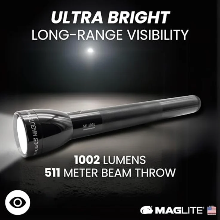 Mag-Lite ML300L 4D LED Taschenlampe batteriebetrieben 1002lm 434h 907g – Bild 2