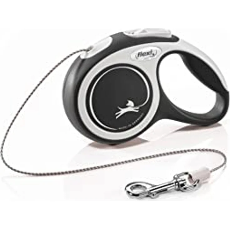 flexi Hundeleine, ausziehbar, mit weichem Griff, 3 m / 5 m / 8 m / 8 m / 8 - 20 kg , XS – Bild 1