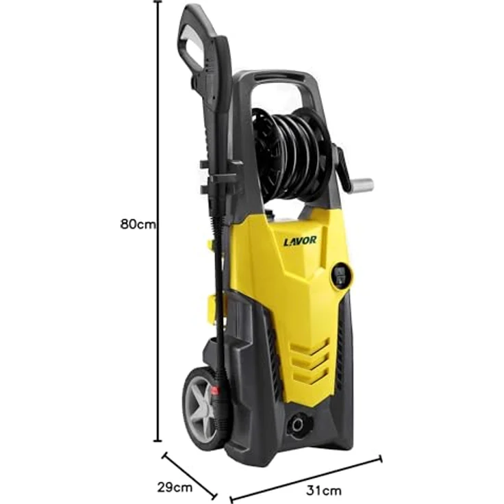 Lavor Planet 170 Extra, Hochdruckreiniger mit 170 bar Druck, 510 l/h Fördermenge, Zubehörset für Hausgebrauch – Bild 6