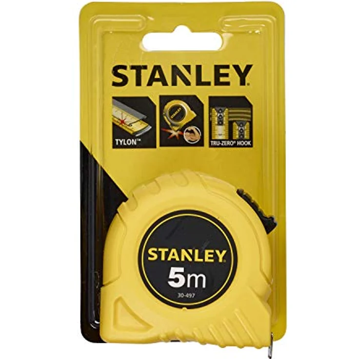 Stanley Bandmaß 5 m, extra-starkes gebogenes Band, Polymer-Schutzschicht, 0-30-497 – Bild 11