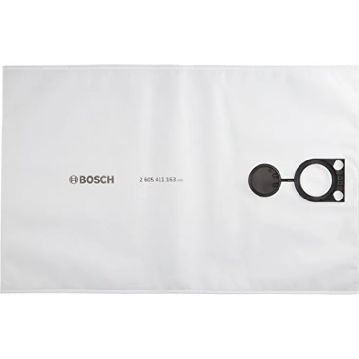 Bosch 2605411163 Papierfilterbeutel GAS50/50M, 5 Stück, originale Qualität, handbetrieben