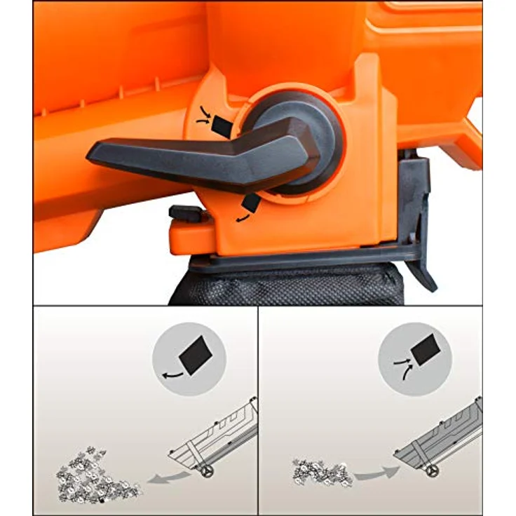 ATIKA LSH 3000-2 Laubsauger Laubbläser Laubhäcksler Laubsammler Häckselfunktion – Bild 4