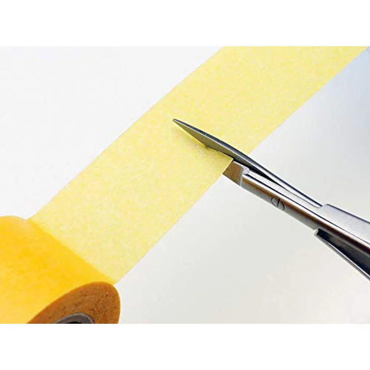 Tamiya HG Tweezers Grip Scissors, Edelstahl Präzisionsscheren mit 12 mm Schneidenlänge, 115 mm Länge, inkl. Sicherheitskappe – Bild 4