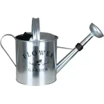 A.H.G. Gießkanne Zink FLOWER, 6,5 L mit abnehmbarer Brause und modernem Design