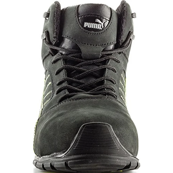 ELC Sicherheitsschnürstiefel Rio Black Mid 632250, S3, Gr. 46 Puma Arbeitsschuh, schwarz-blau, Aluminiumkappe, flexibler FAP®-Durchtrittschutz – Bild 4