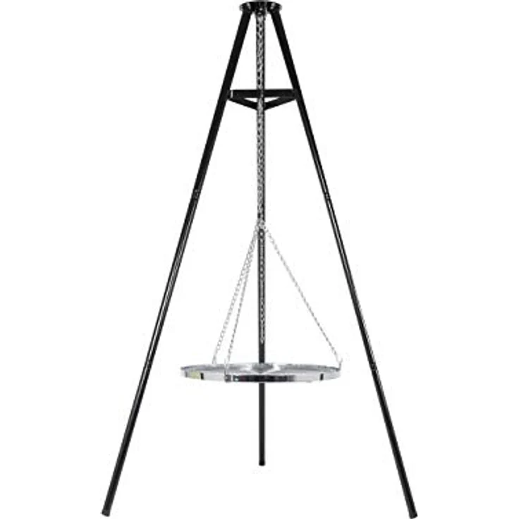 La Hacienda Dreibein mit Grillrost 172 cm - Feuerschalen für den Garten - Feuerstelle Outdoor & Feuertonne - Dreibein mit opt. Grillrost aus hochwertigem Stahl – Bild 4