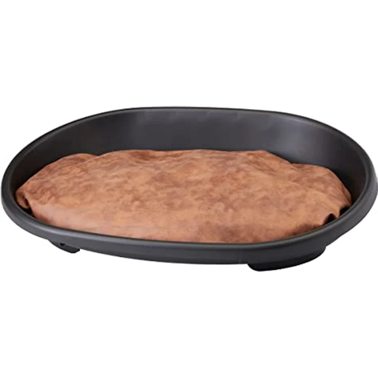 Savic Hundebett Stil Snooze Schwarz 117 x 80 x 34 cm Größe XXL – Bild 2