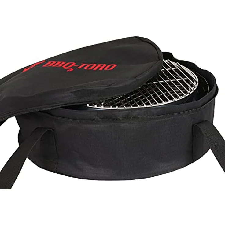 BBQ-Toro 6-teiliges Dutch Oven Set "DOKING" | Multifunktionaler Dutch Oven Grill mit Grillpfanne, Deckelheber und Tragetasche | 3-in-1 Faltgrill für 9 QT Dutch Oven – Bild 5
