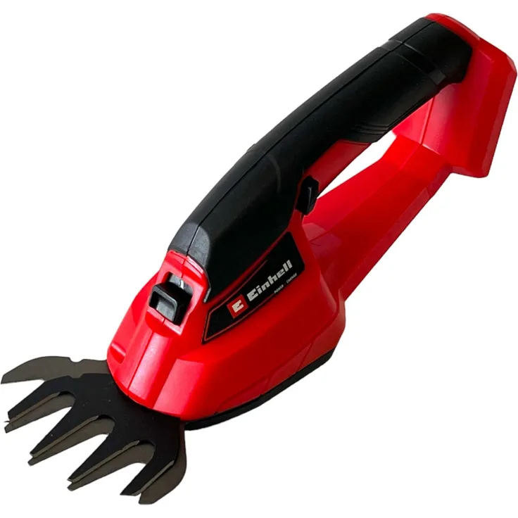 Einhell GC-AGS 18 Li - Solo, Akkubetriebene Heckenschere mit lasergeschnittenen Messern und Softgrip