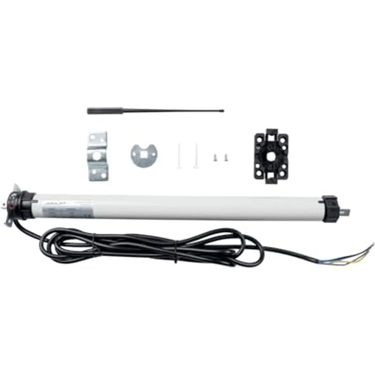jarolift Elektromechanischer Rollladenmotor Typ SL 35 Mini – 10/17, Rohrmotor SW40, Zugkraft 25 kg, thermischer Überlastungsschutz, flüsterleiser Betrieb – Bild 5