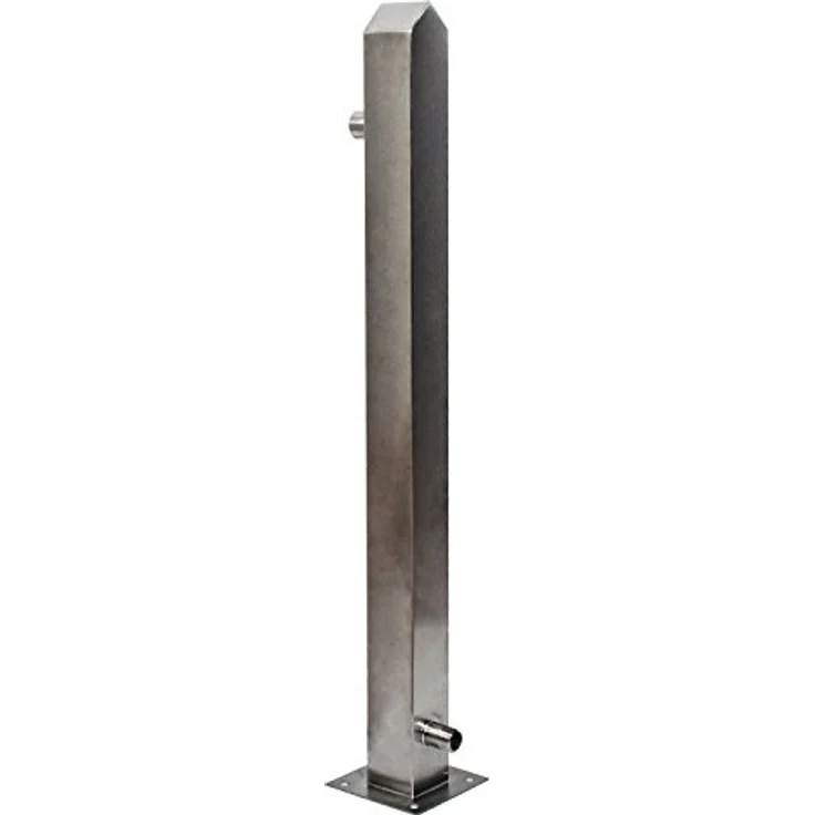 Köhko Wassersäule 650 mm aus Edelstahl V2A Gartenzapfstelle mit wasserdichter Verschweißung, belastbar bis 4 bar – Bild 2