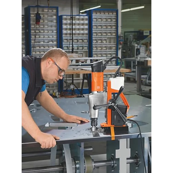 C. & E. Fein KBM 50 Auto QW, Magnet-Kernbohrmaschine bis 50 mm mit digitalem Bohrvorschub und 2-Gang Automatik – Bild 3