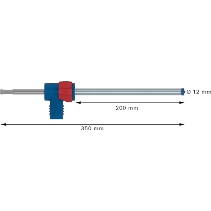 Bosch EXPERT SDS Clean plus-8X Hammerbohrer-Set, Ø 12,0 mm, für chemische Verankerungen, Professional Zubehör Bohrhammer – Bild 3