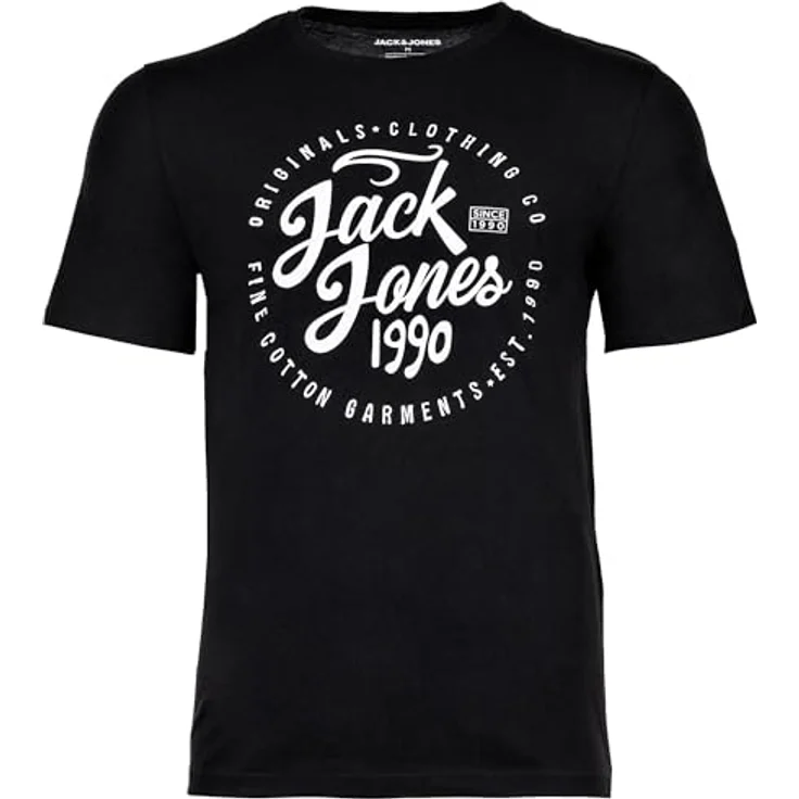 Jack & Jones Leogra, Herren Shirt im 5er-Pack, Regular Fit aus reiner Baumwolle, Mehrfarbig, (L) – Bild 5
